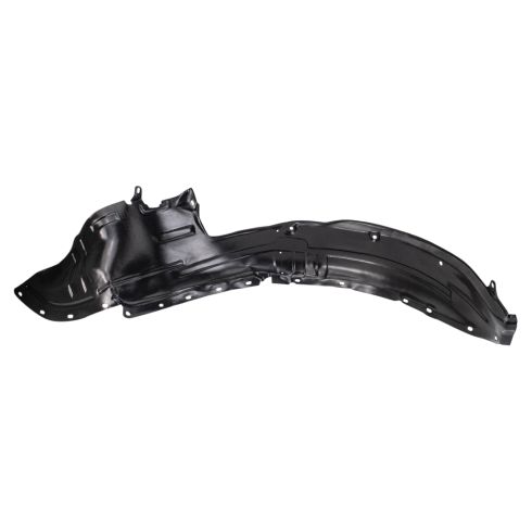 2004-06 Mazda MPV with Rocker Molding Front Driver & Passenger Side 2 Piece Inner Fender Liner Set TRQ BDA15695