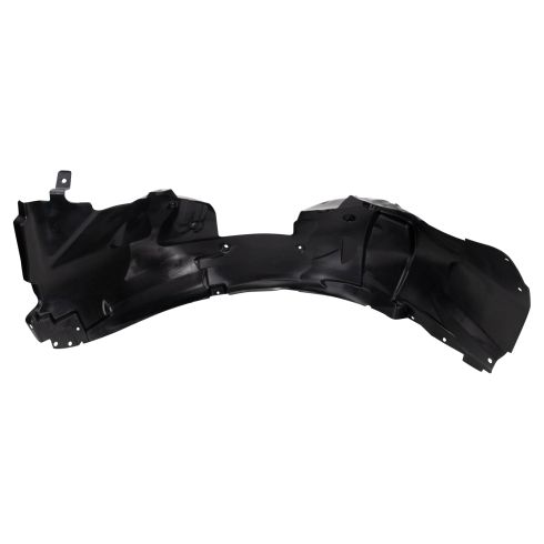 2018-23 Ford Mustang Front Driver & Passenger Side 2 Piece Inner Fender Liner Set TRQ BDA15698
