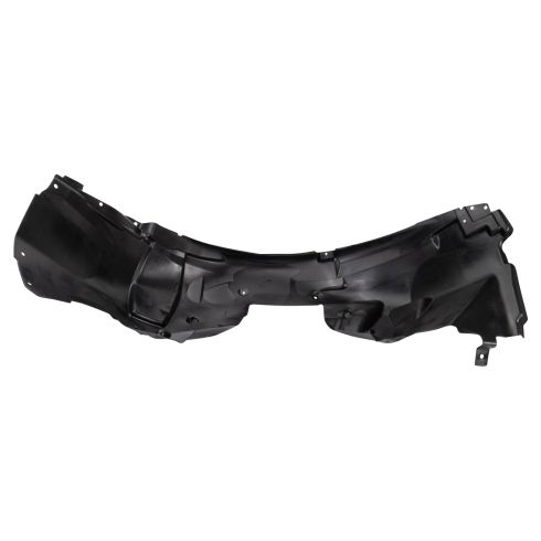 2018-23 Ford Mustang Front Driver & Passenger Side 2 Piece Inner Fender Liner Set TRQ BDA15698