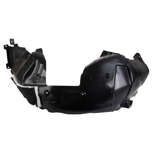 2018-23 Ford Mustang Front Driver & Passenger Side 2 Piece Inner Fender Liner Set TRQ BDA15698