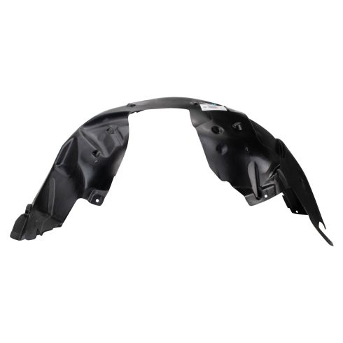 2018-23 Ford Mustang Front Driver & Passenger Side 2 Piece Inner Fender Liner Set TRQ BDA15699