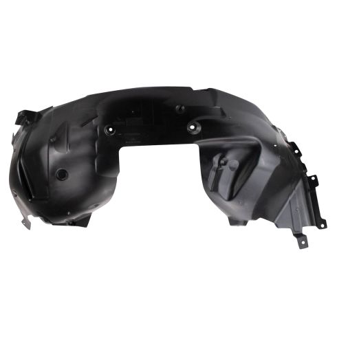 2018-23 Ford Mustang Front Driver & Passenger Side 2 Piece Inner Fender Liner Set TRQ BDA15699