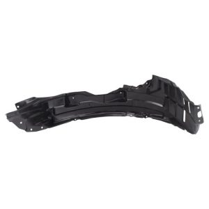 2007-13 Mitsubishi Outlander Front Driver & Passenger Side 2 Piece Inner Fender Liner Set TRQ BDA15850