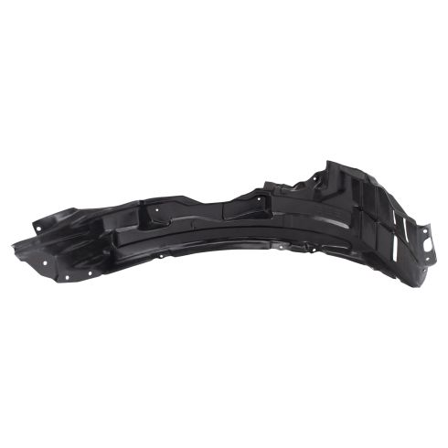 2007-13 Mitsubishi Outlander Front Driver & Passenger Side 2 Piece Inner Fender Liner Set TRQ BDA15850