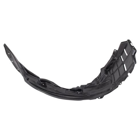 2007-13 Mitsubishi Outlander Front Driver & Passenger Side 2 Piece Inner Fender Liner Set TRQ BDA15850