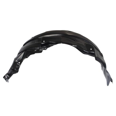 2007-13 Mitsubishi Outlander Front Driver & Passenger Side 2 Piece Inner Fender Liner Set TRQ BDA15850