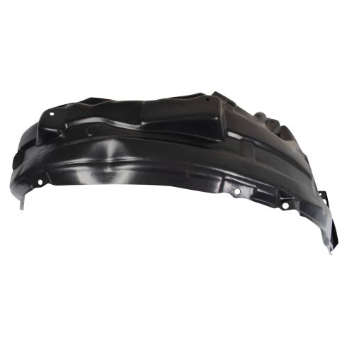 2007-13 Mitsubishi Outlander Front Driver & Passenger Side 2 Piece Inner Fender Liner Set TRQ BDA15850