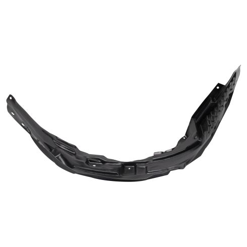 Mitsubishi Lancer Front Driver & Passenger Side 2 Piece Inner Fender Liner Set TRQ BDA16436