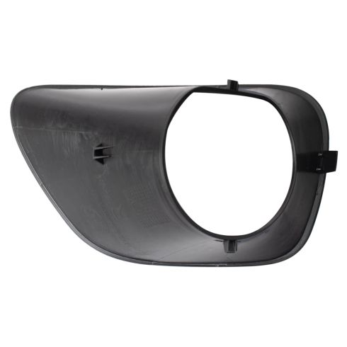 2011-13 Jeep Grand Cherokee Front Driver & Passenger Side without Chrome Trim 2 Piece Fog Light Bezel Set TRQ LTA18667