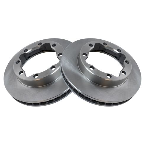 Chevrolet GMC Front Ceramic Brake Pad & Rotor Kit with Wheel Bearings TRQ BKA52068
