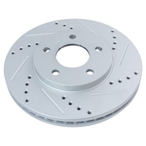 Chevrolet HHR Front Ceramic Premium G-Coated Brake Pad & Rotor Kit with Wheel Bearings TRQ Performance BKA14010