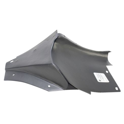 2005-13 Chevrolet Corvette Base Model Rear Passenger Side Quarter Panel Splash Shield DIY Solutions BAS02352