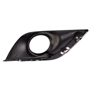 2015-18 Nissan Versa Front Driver Side Fog Light Bezel TRQ LTA04840