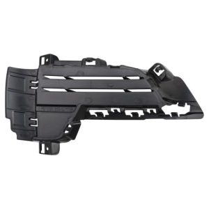 2014-18 BMW X5 without M Sport Package Front Passenger Side with Closed Grid Black Bumper Insert TRQ BDA13594