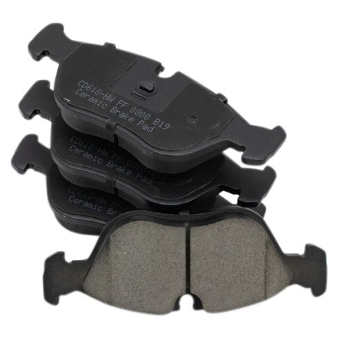 Volvo 850 C70 S70 V70 Front Ceramic Brake Pads TRQ BFA73109