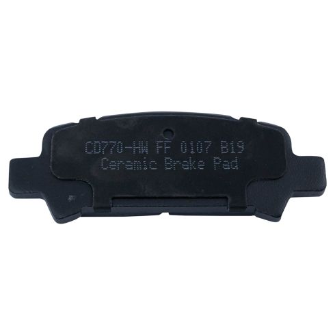 Subaru Rear Ceramic Brake Pads TRQ BFA73115