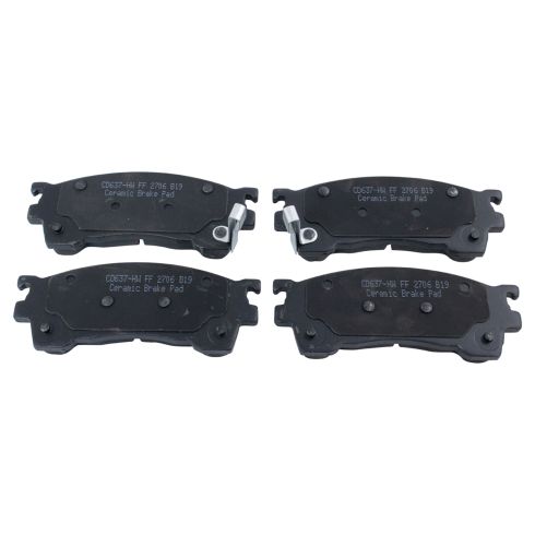 Ford Probe Mazda 626 MX-6 Protege Front Ceramic Brake Pads TRQ BFA73119