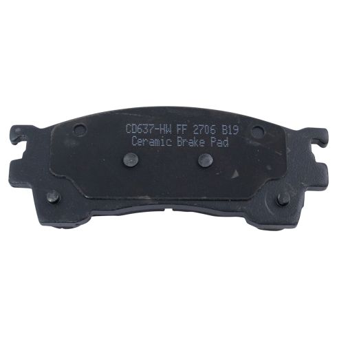 Ford Probe Mazda 626 MX-6 Protege Front Ceramic Brake Pads TRQ BFA73119