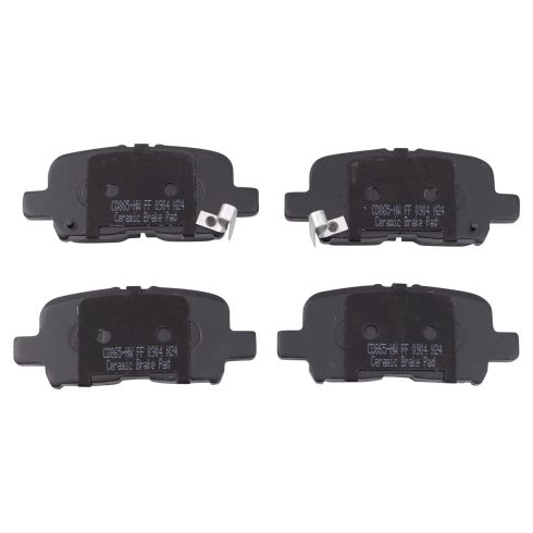 Honda Odyssey Pilot Acura MDX Rear Ceramic Brake Pads TRQ BFA73140