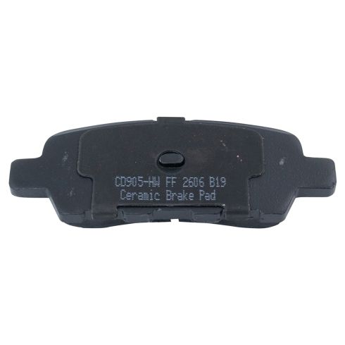 Nissan Infiniti Suzuki Rear Ceramic Brake Pads TRQ BFA73144