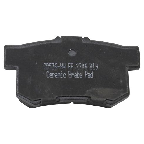 Honda Acura Isuzu Rear Ceramic Brake Pads TRQ BFA73160