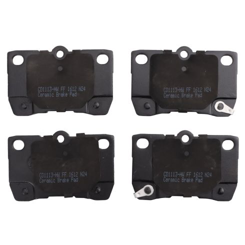 Lexus Rear Ceramic Brake Pads TRQ BFA73196