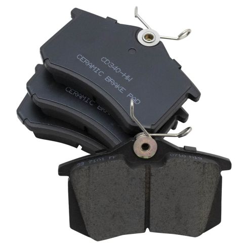 VW Audi Peugeot Rear Ceramic Brake Pads TRQ BFA73200