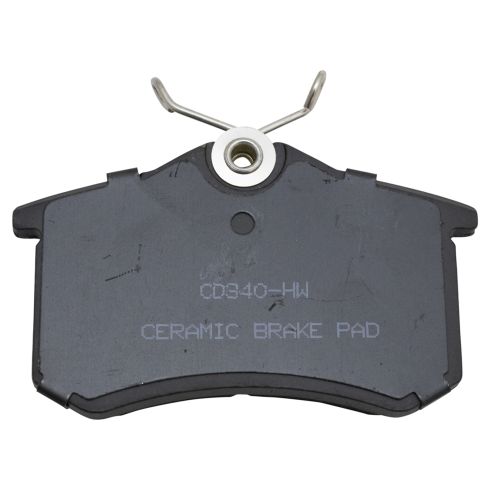 VW Audi Peugeot Rear Ceramic Brake Pads TRQ BFA73200