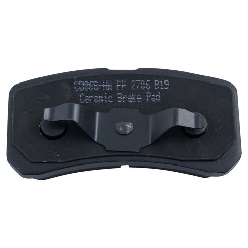 Jeep Dodge Chrysler Mitsubishi Rear Ceramic Brake Pads TRQ BFA73227