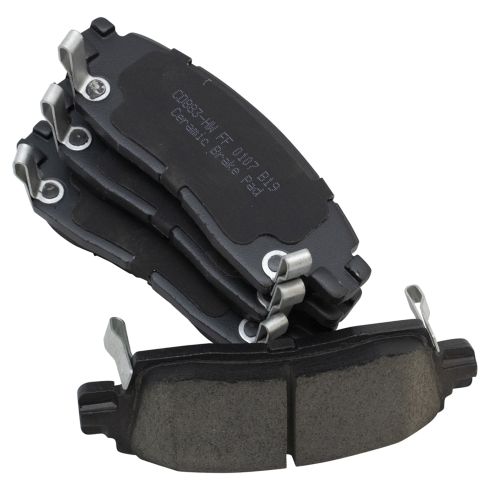 Rear Ceramic Brake Pads TRQ BFA73285