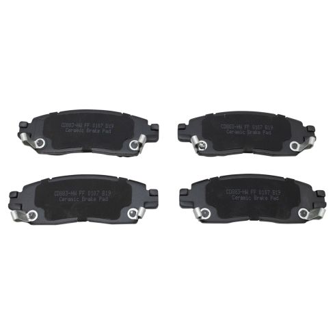 Rear Ceramic Brake Pads TRQ BFA73285