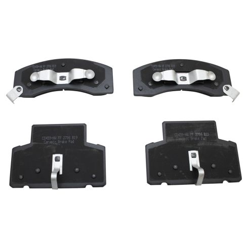Chevrolet GMC Dodge Front Ceramic Brake Pads TRQ BFA73286