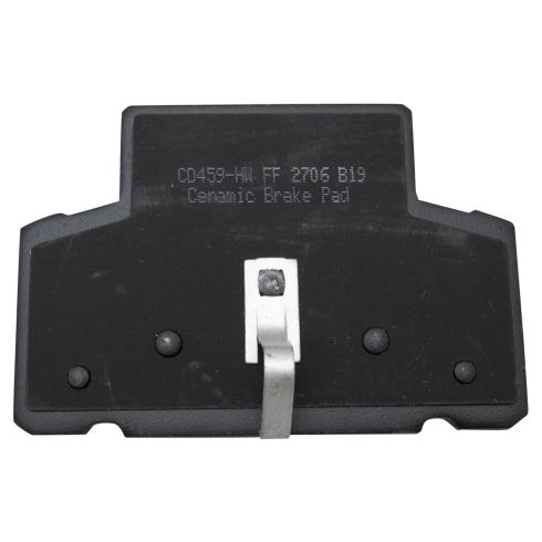Chevrolet GMC Dodge Front Ceramic Brake Pads TRQ BFA73286
