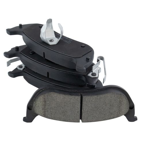 2004-08 Chrysler Pacifica Rear Ceramic Brake Pads TRQ BFA73312