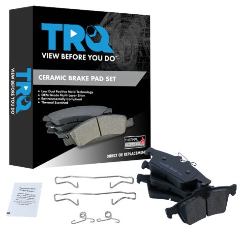 Rear Ceramic Brake Pads TRQ BFA73328