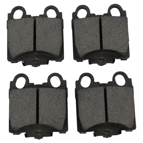 Lexus GS300 GS400 GS430 IS300 SC430 Rear Ceramic Brake Pads TRQ BFA73354