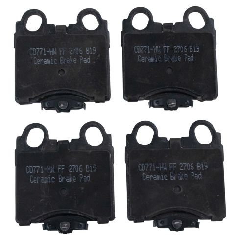 Lexus GS300 GS400 GS430 IS300 SC430 Rear Ceramic Brake Pads TRQ BFA73354