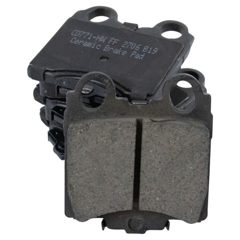 Lexus GS300 GS400 GS430 IS300 SC430 Rear Ceramic Brake Pads TRQ BFA73354