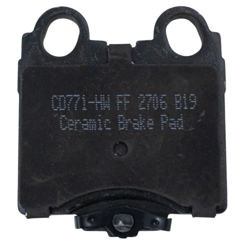Lexus GS300 GS400 GS430 IS300 SC430 Rear Ceramic Brake Pads TRQ BFA73354