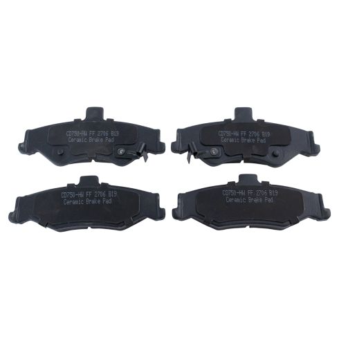 1998-02 Chevrolet Camaro Pontiac Firebird Rear Ceramic Brake Pads TRQ BFA73355