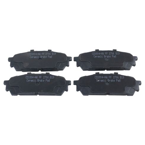 Subaru Forester Impreza Saab 9-2X Rear Ceramic Brake Pads TRQ BFA73357