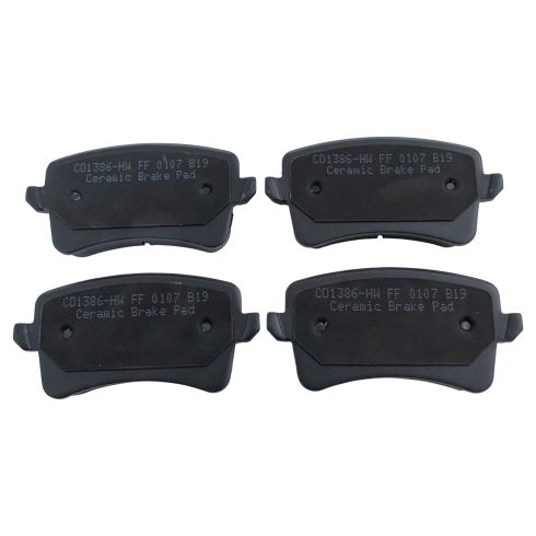 Audi Rear Ceramic Brake Pads TRQ BFA73399