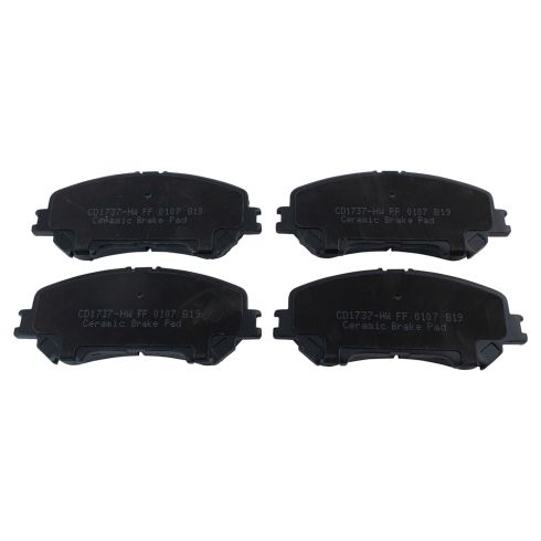 Nissan Rogue Rogue Sport Front Ceramic Brake Pads TRQ BFA73440