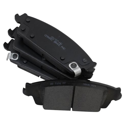 Chevrolet GMC Cadillac Rear Ceramic Brake Pads TRQ BFA73442