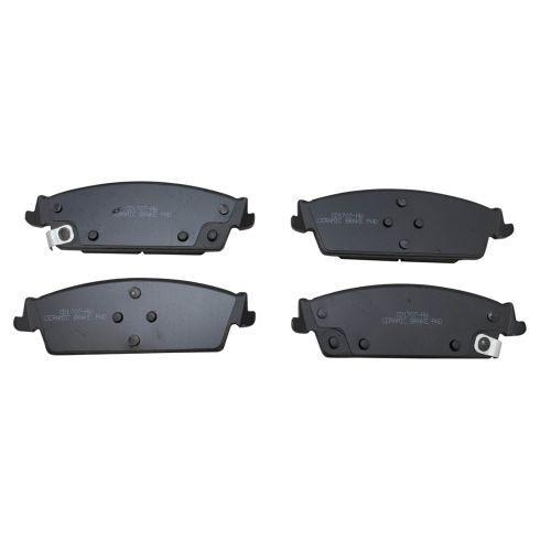 Chevrolet GMC Cadillac Rear Ceramic Brake Pads TRQ BFA73442