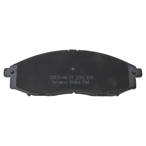 Nissan Frontier Xterra Front Ceramic Brake Pads TRQ BFA73464