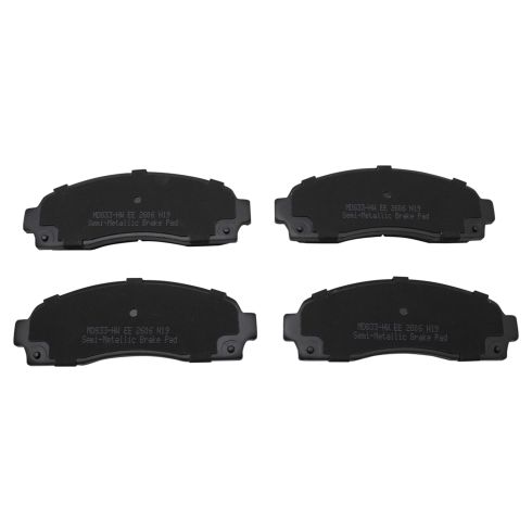 Front Semi-Metallic Brake Pads TRQ BFA73571