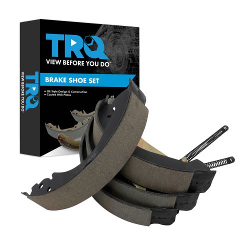 Chevrolet GMC Isuzu Rear Brake Shoes TRQ BFA73613 - Image 5