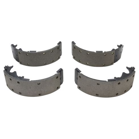 Jeep Dodge Chrysler Plymouth Rear Brake Shoes TRQ BFA73631 - Image 3