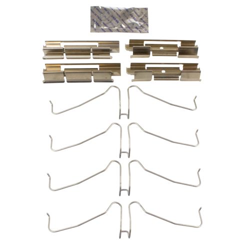 Ford F450 F53 F550 LCF Semi-Metallic Brake Pads TRQ BFA73651